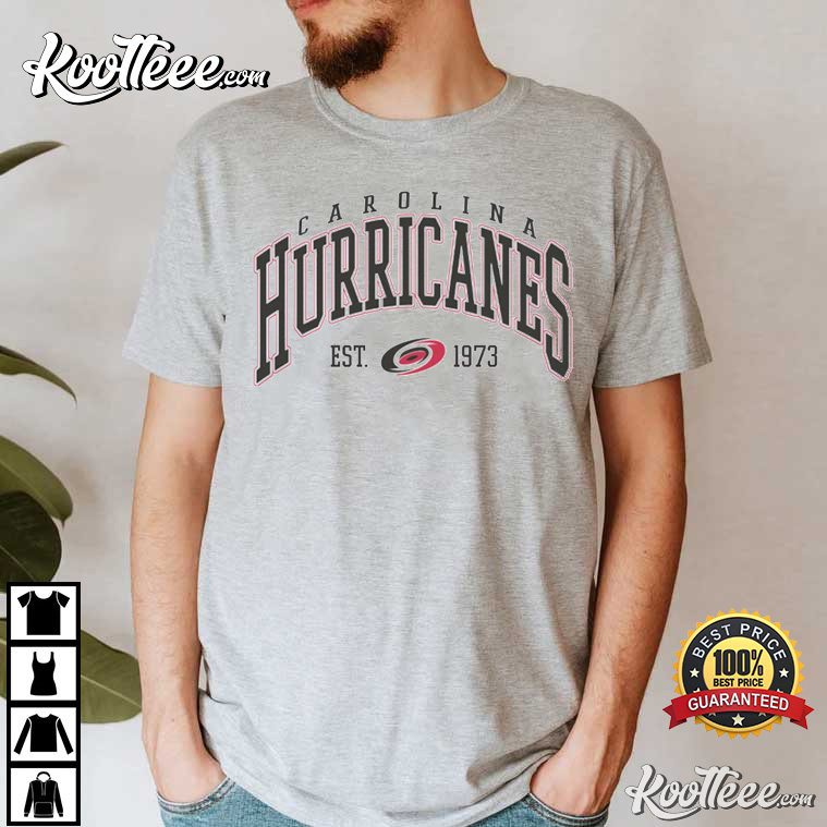 Carolina Hurricanes College Hockey Fan Vintage Crew Sweatshirt