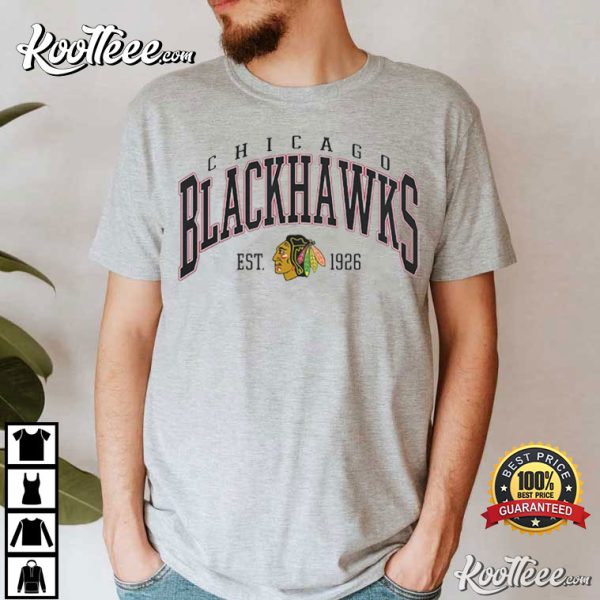 Chicago Blackhawks Hockey Lover College T-Shirt