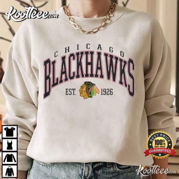 Chicago Blackhawks Hockey Lover College T-Shirt