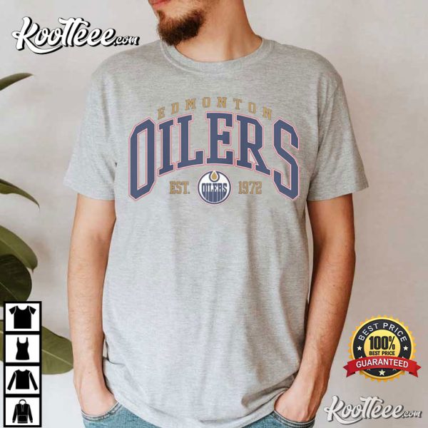 Edmonton Oilers Vintage Edmonton Hockey T-Shirt
