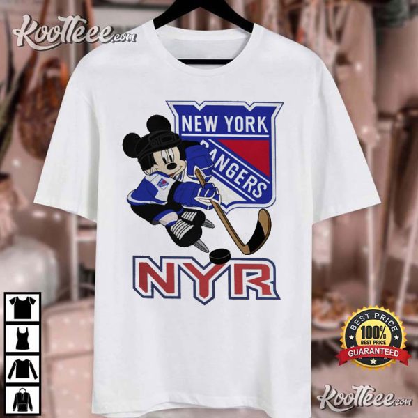 New York Rangers Mickey Vintage NHL T-Shirt