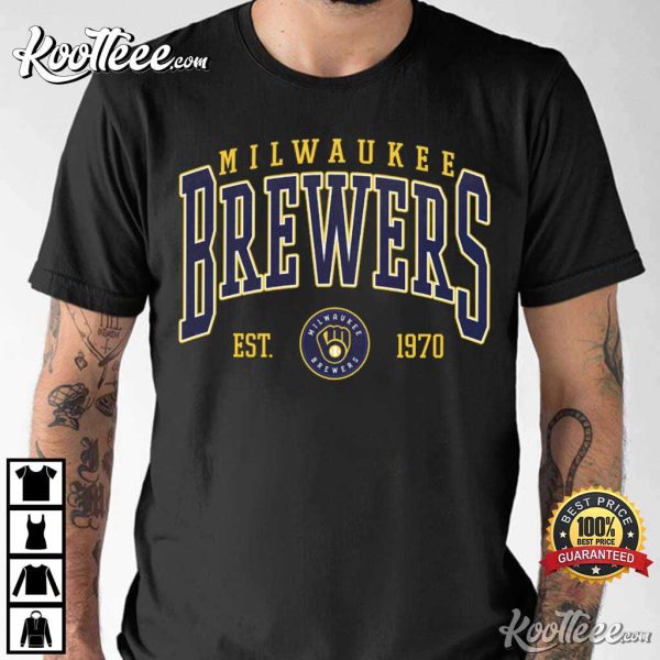 Vintage Milwaukee Brewers Fan Gift T-Shirt