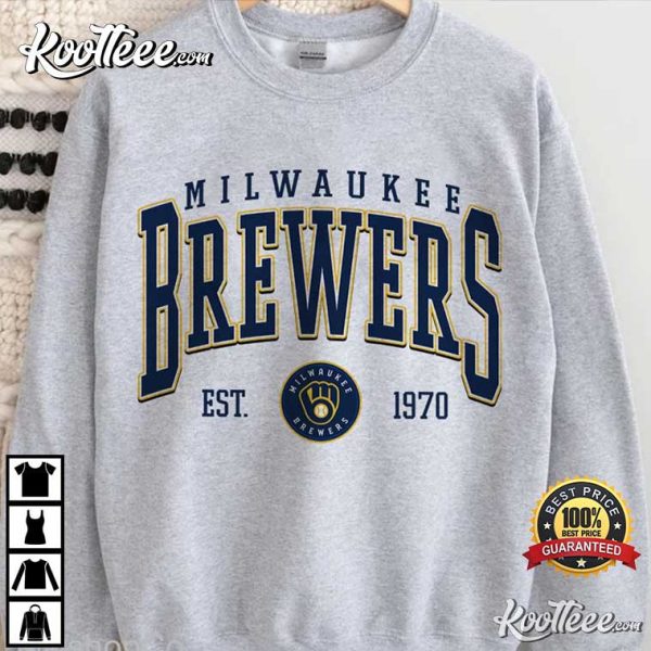 Vintage Milwaukee Brewers Fan Gift T-Shirt