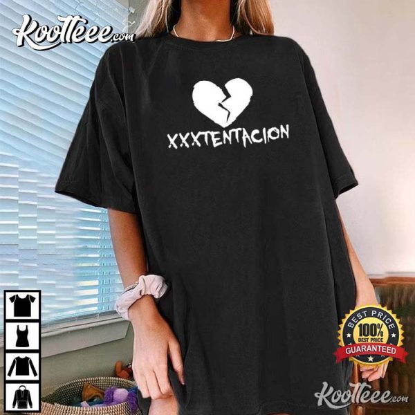 Xxxtentacion Broken Heart Gift For Fan Best T-Shirt