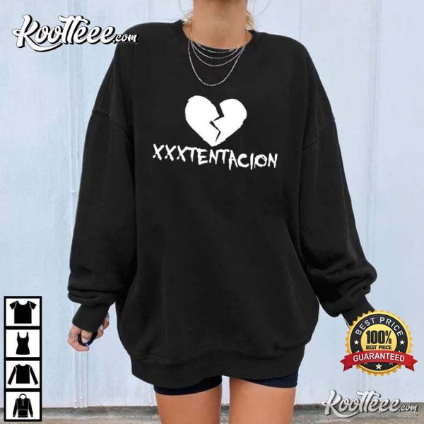 Xxxtentacion Broken Heart Gift For Fan Best T-Shirt