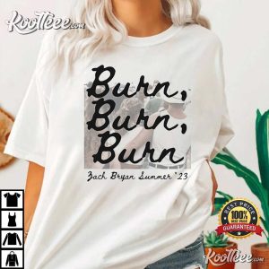 Zach Bryan Burn Burn Burn Tour Fan Gift Best T-Shirt