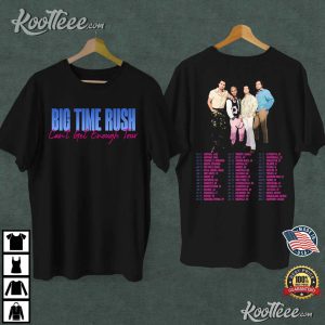 Big Time Rush Band Can’t Get Enough Tour 2023 T-Shirt