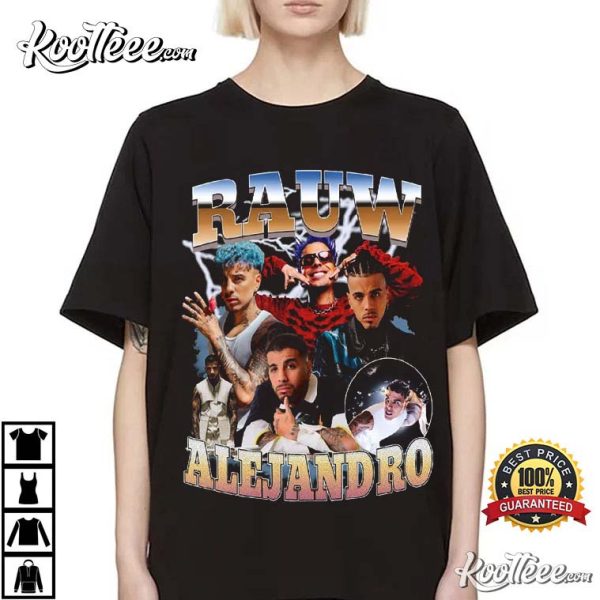 Rauw Alejandro Saturno 2023 World Tour T-Shirt