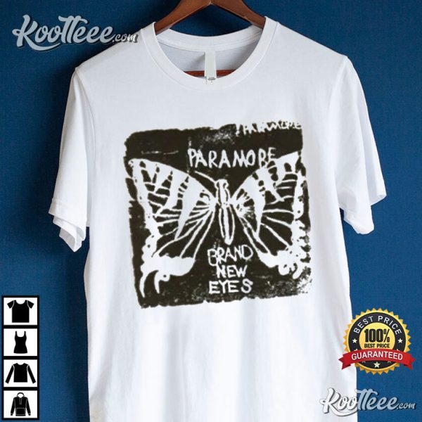 Brand New Eyes Paramore Rock Band Tour T-Shirt