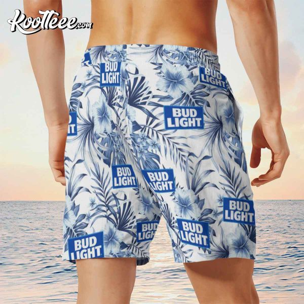 Bud Light Beer Hawaiian Shirts, Hawaiian Shorts