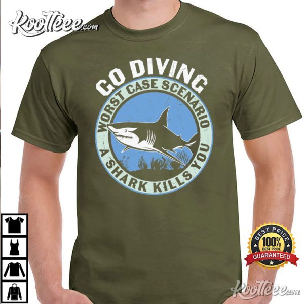 Diving Lover Shark Sea Lover T-Shirt