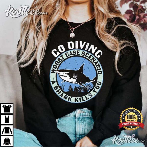Diving Lover Shark Sea Lover T-Shirt