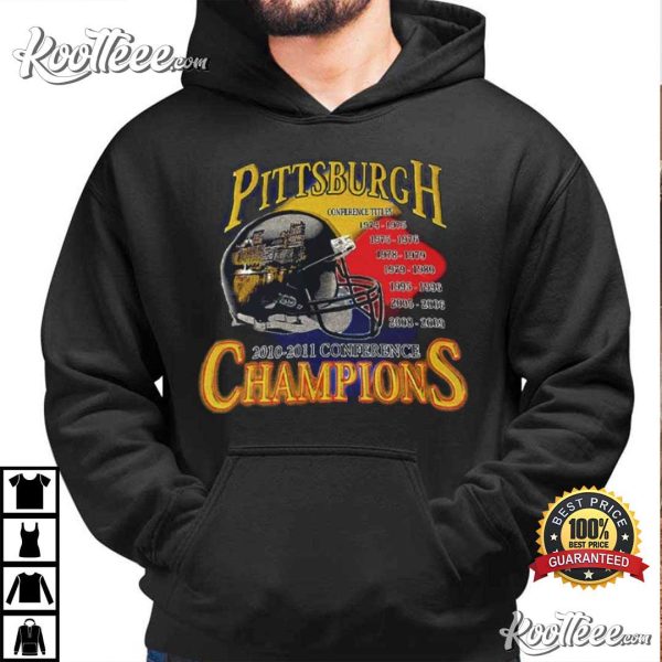 Pittsburgh Panthers Football Conference Champions Vintage T-Shirt