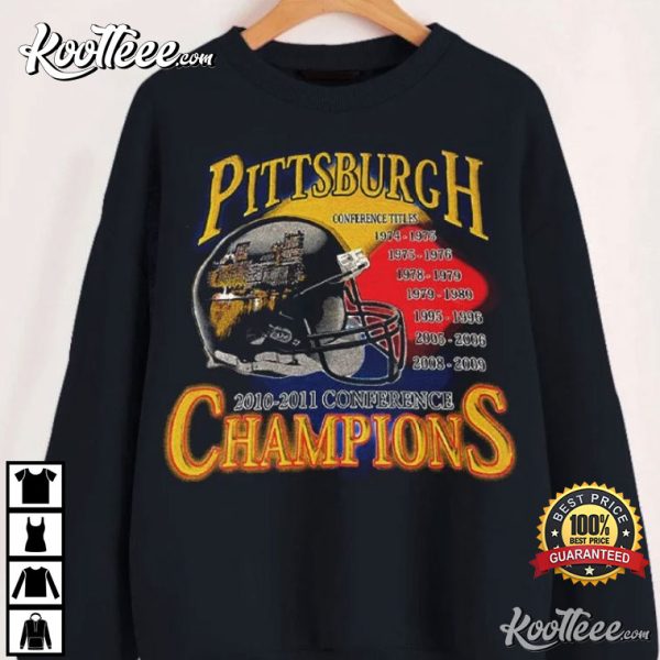 Pittsburgh Panthers Football Conference Champions Vintage T-Shirt