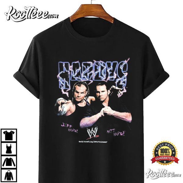 Hardy Boyz Jeff Hardy Matt Hardy WWE T-Shirt