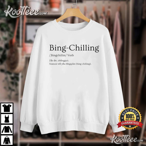 Bing Chilling Trendy Slang John Cena T-Shirt