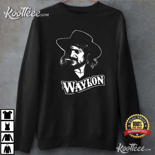 Aesthetic Waylon Jennings 1984 Tour T-Shirt
