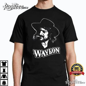 Aesthetic Waylon Jennings 1984 Tour T-Shirt