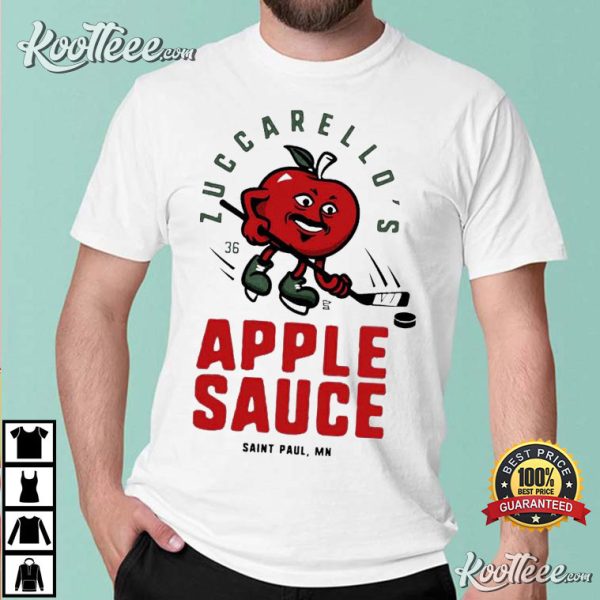 Minnesota Wild Zuccarello’s Apple Sauce Hockey T-Shirt