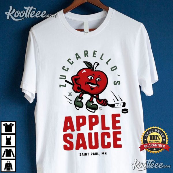 Minnesota Wild Zuccarello’s Apple Sauce Hockey T-Shirt