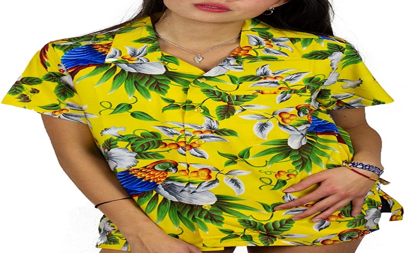 4. Yellow Koolteee Hawaiian Shirt