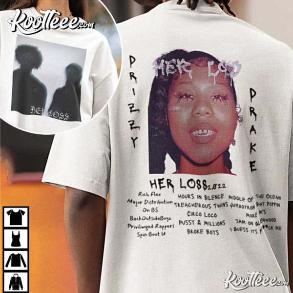 Drake Hip Hop Her Loss Concert Merch T-Shirt