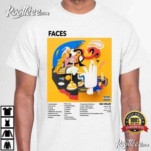 Faces Mac Miller Retro Music T-Shirt
