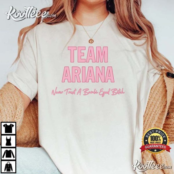 Team Ariana Scumbag And Cheaters Lounge T-Shirt