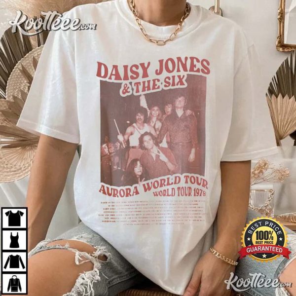 Daisy Jones And The Six Aurora Concert Merch T-Shirt