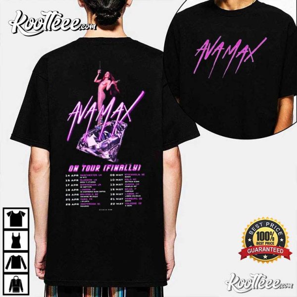 Ava Max Diamonds And Dancefloors 2023 Tour T-Shirt