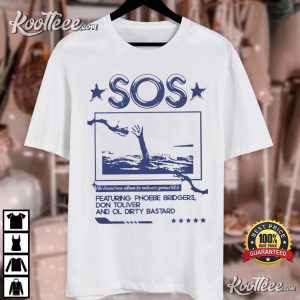 SZA SOS Tour 2023 Album T Shirt 2