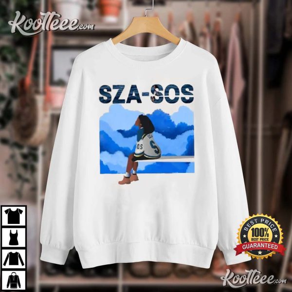 SZA SOS Album Cover Rap T-Shirt