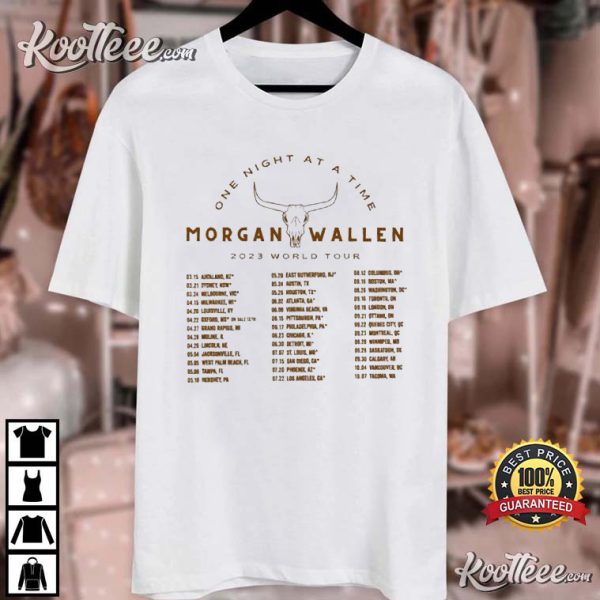 Morgan Wallen One Night At A Time World Tour T-Shirt