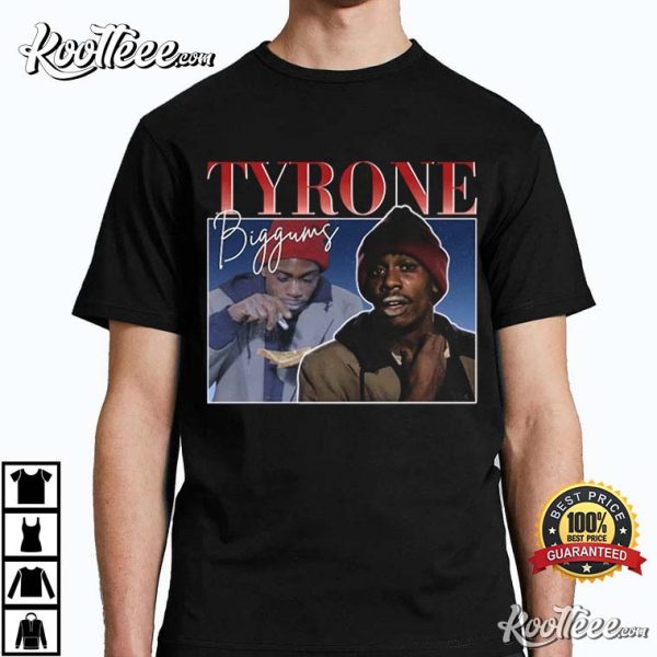 Wayne Brady Tyrone Biggums’s Fear Factor Chappelle Show T-Shirt