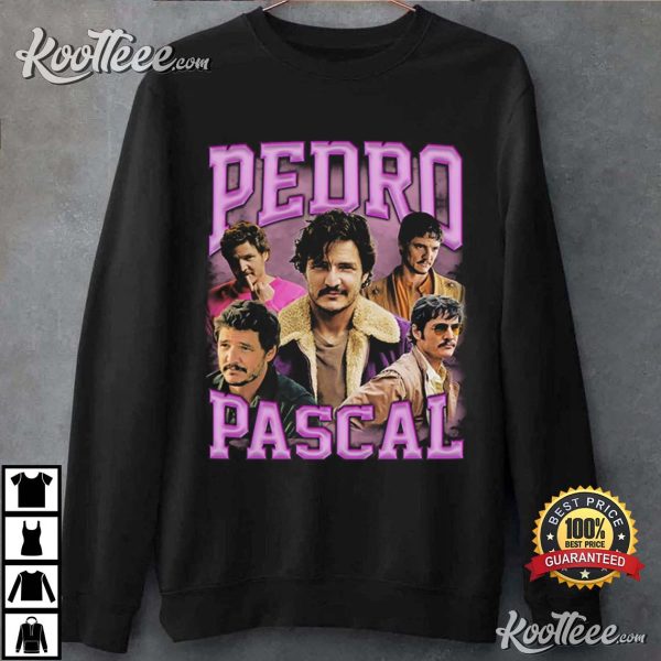 Pedro Pascal The Last Of Us Madalorian T-Shirt