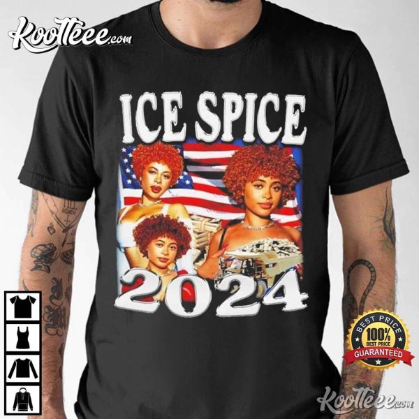Ice Spice 2024 America Munch Feelin’ U T-Shirt