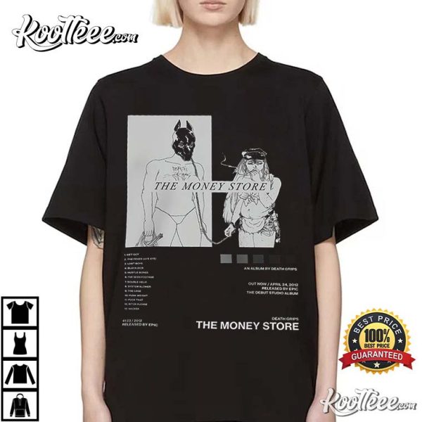 Death Grips The Money Store Album Tracklist T-Shirt