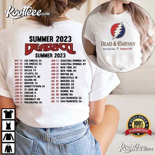 Dead And Company Summer Tour 2023 T-Shirt