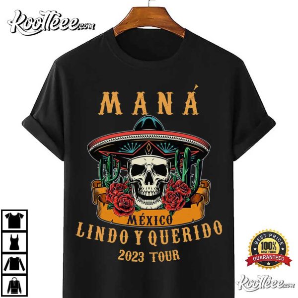 Mana Concert México Lindo Y Querido Tour T-Shirt