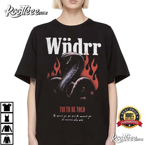 Wndrr Clothing Serpent Vintage Gift For Unisex T-Shirt