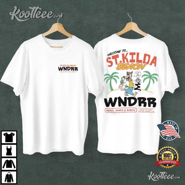 Wndrr Clothing St Kilda Way Unisex Best T-Shirt