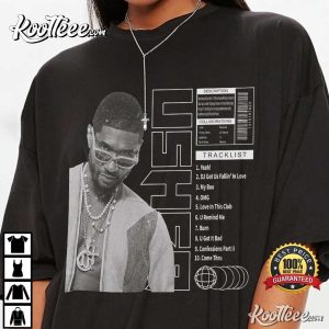 Usher Tracklist Song Graphic T-Shirt