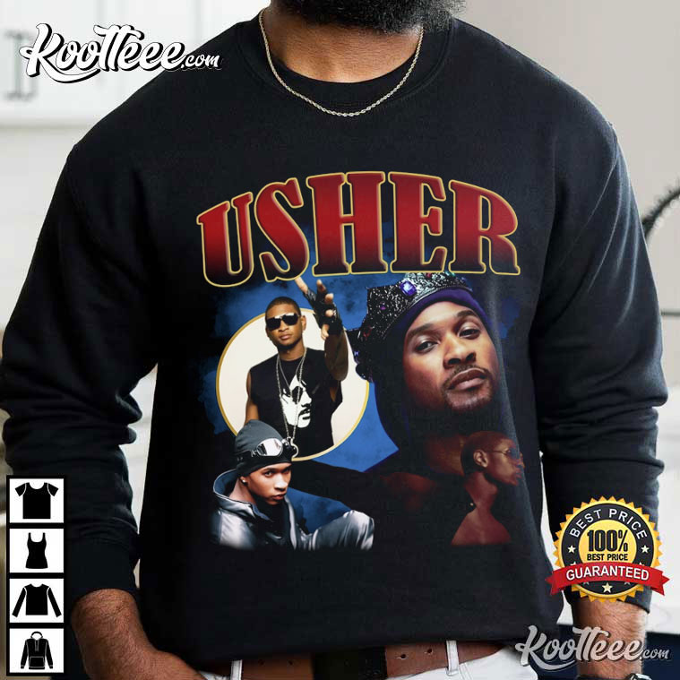 Usher Retro 90s Vintage Bootleg T-Shirt