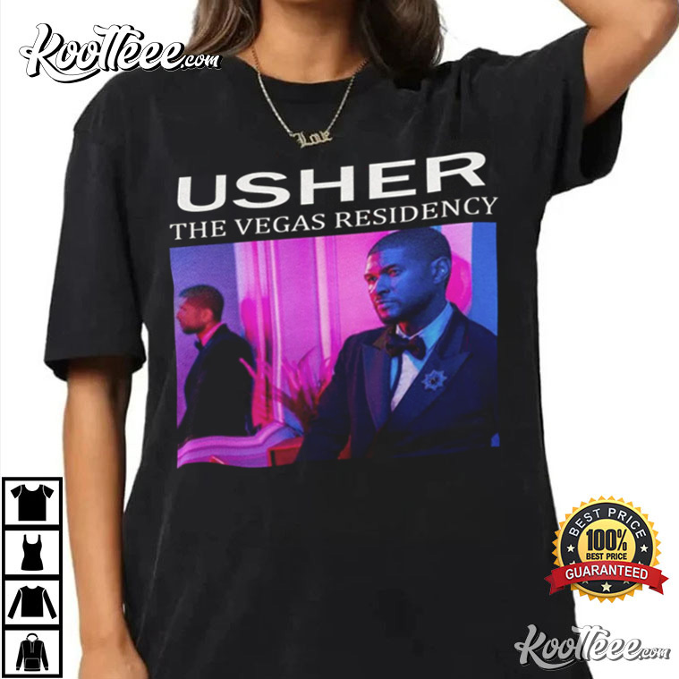 Usher My Way The Vegas Residency Tour 2023 T-Shirt #2