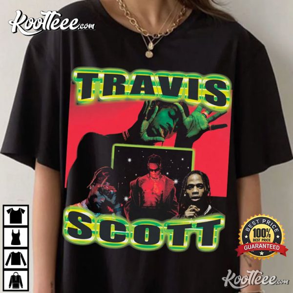 Travis Scott Rapper Cactus Hiphop T-Shirt