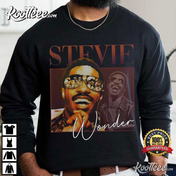 Stevie Wonder Vintage Throwback Unisex T-Shirt