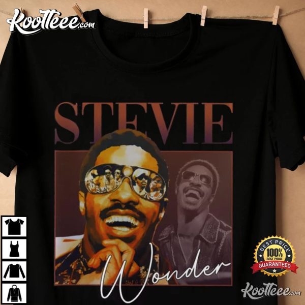 Stevie Wonder Vintage Throwback Unisex T-Shirt