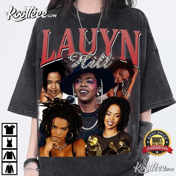 Lauryn Hill Vintage Fans Gift Retro 90’s T-Shirt