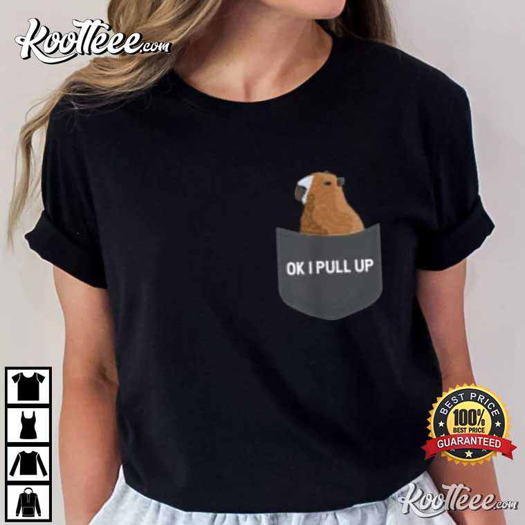 Ok I Pull Up Capybara T-Shirt