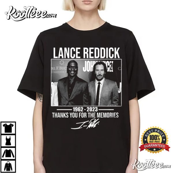 RIP Lance Reddick Thank You For the Memories 1963 – 2023 T-Shirt